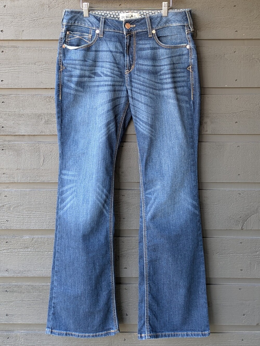 NWT Ariat Women's R.E.A.L. Boot Cut Cooling Rosa Lita Jeans Size 32R 33" Inseam